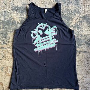 Arcane Jinx Monkey Graffiti Tank-top - Medium